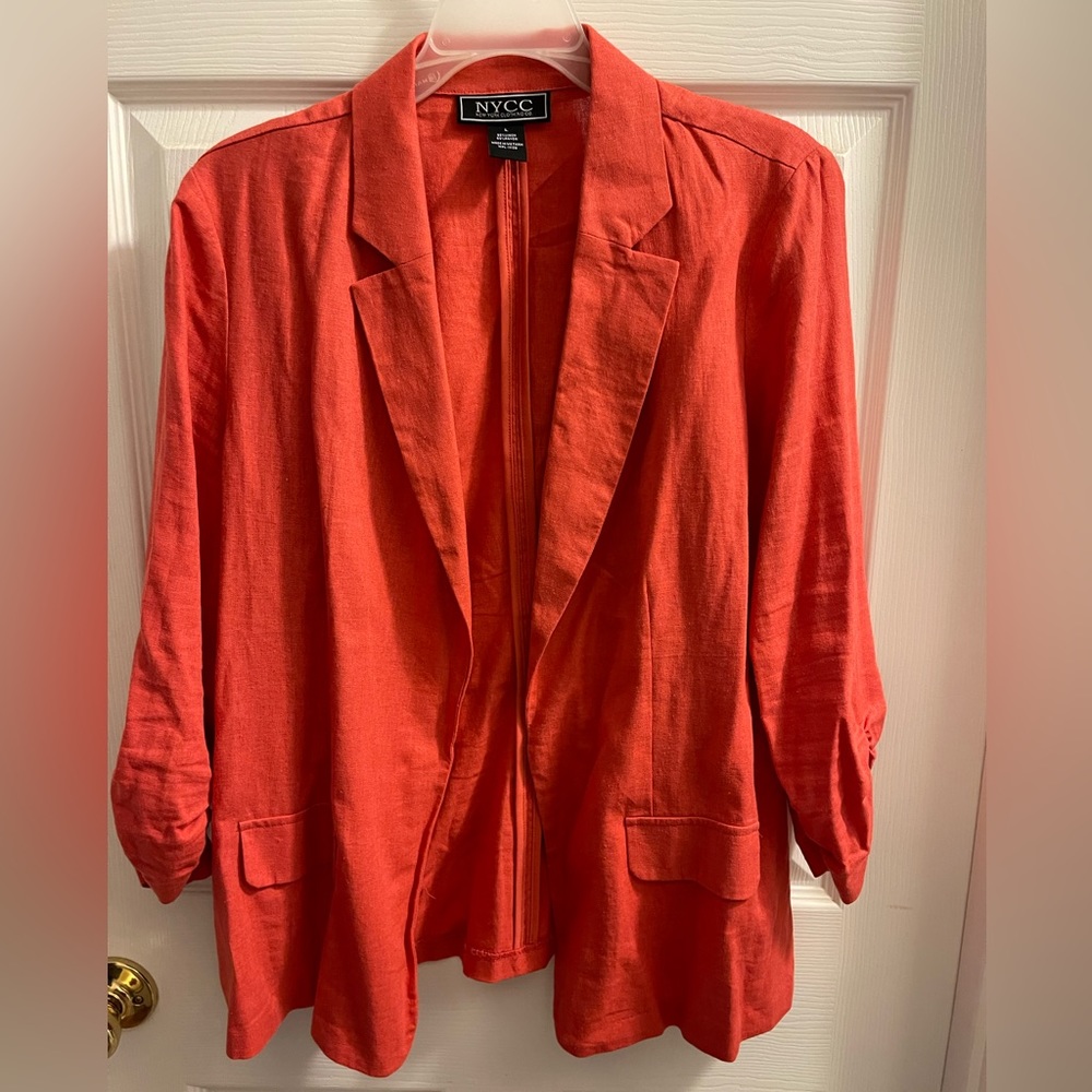 NYCC Linen Blazer | Size L